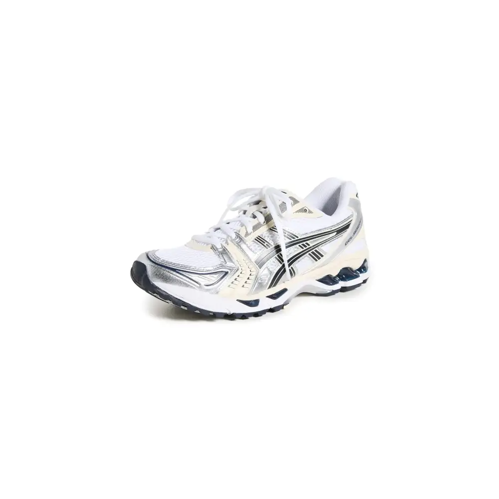 ASICS Womens Gel-Kayano 14 Sportstyle Shoes 6 White/Midnight - White/Midnight / 6