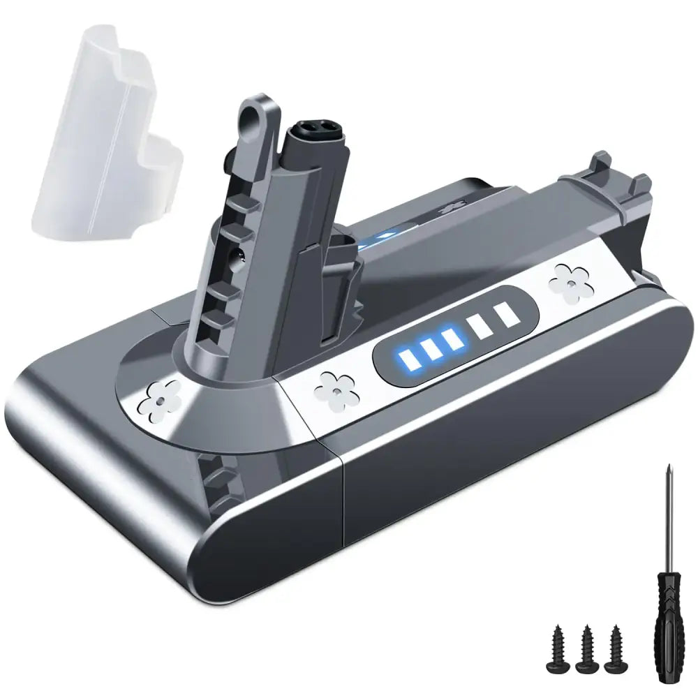 BOTKK 25.2V 6000mAh V10 SV12 Battery Replacement for Dyson Compatible with V10 Animal V10 Absolute V10 Cyclone V10