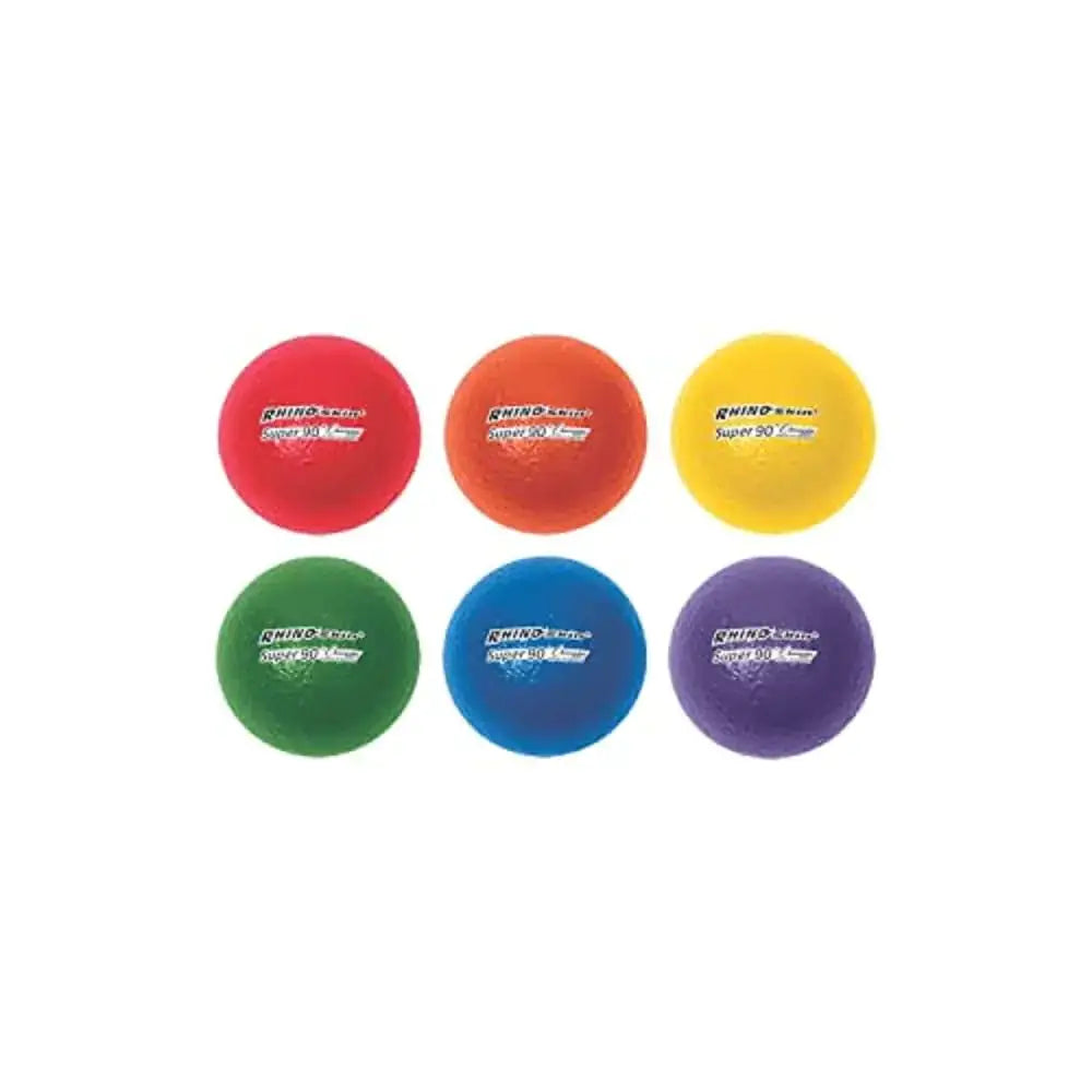Champion Sports 3.25 Inch Rhino Skin High Bounce Super 90 Dodgeball (Colors May Vary) - ASSORTED / 3.25 Inch