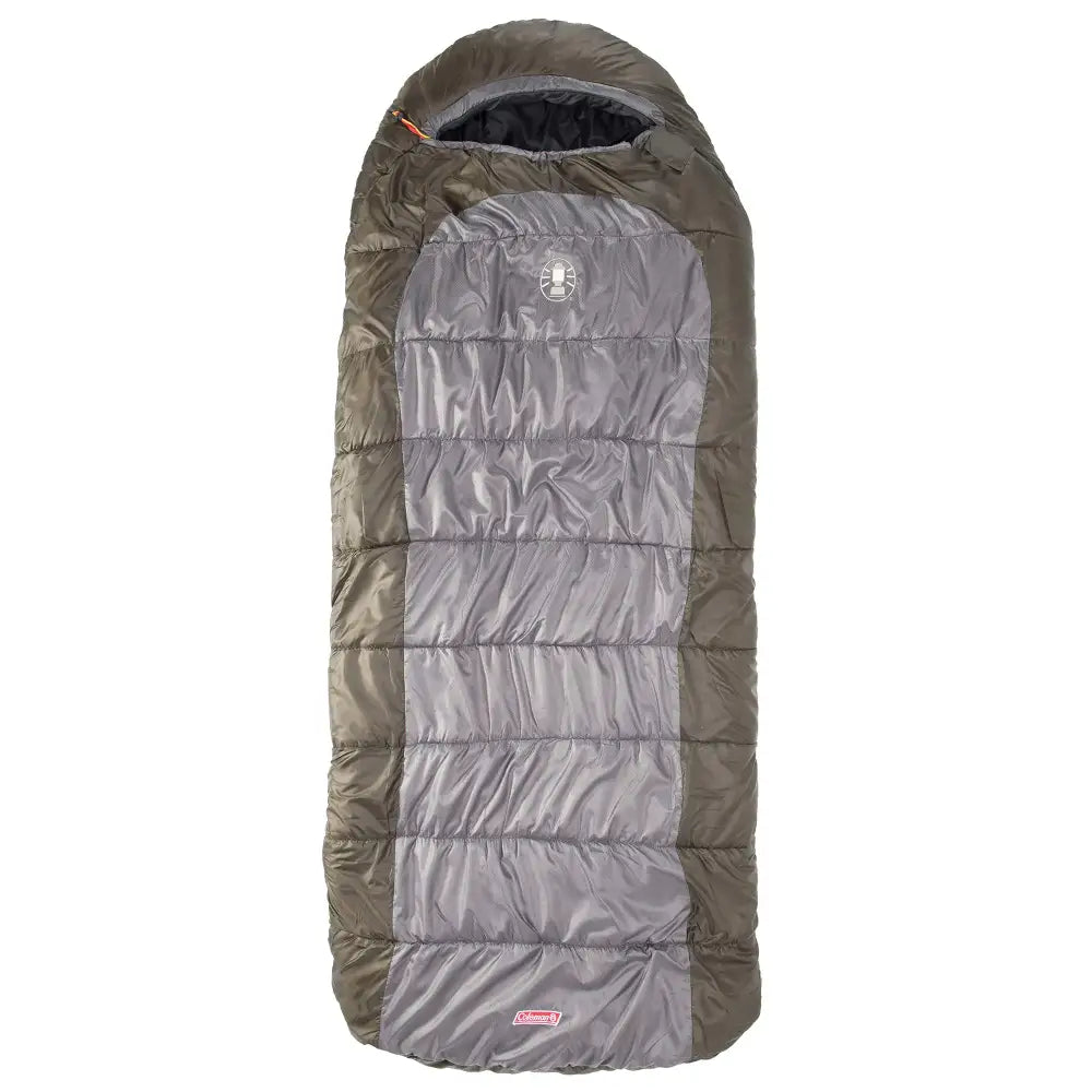 Coleman Big Basin 15°F Big & Tall Sleeping Bag Cold Weather Sleeping Bag with Snag-Free Zipper & Better Heat Retention