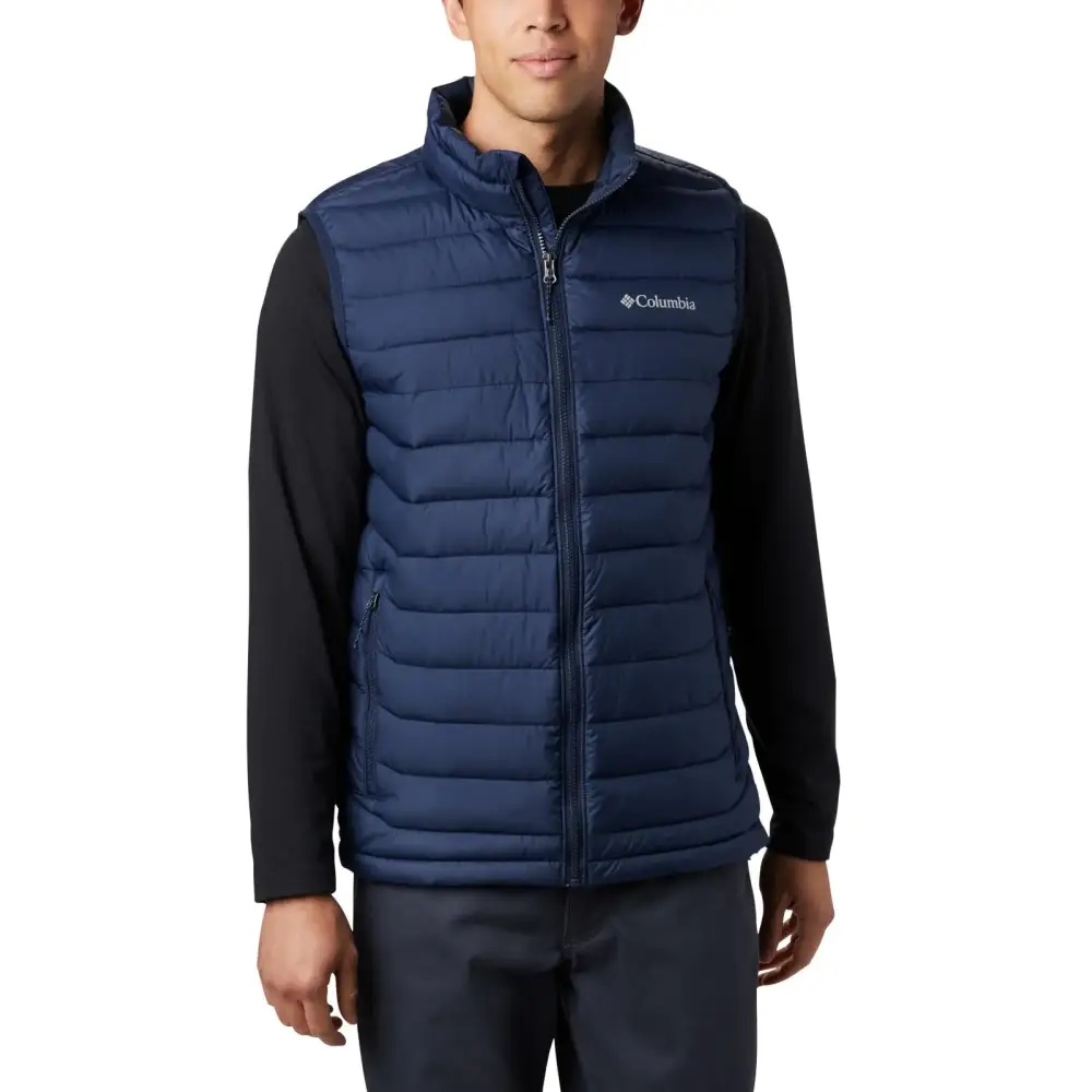 Columbia Mens Powder Lite II Vest Collegiate Navy 5X Tall - Collegiate Navy / 5X Tall