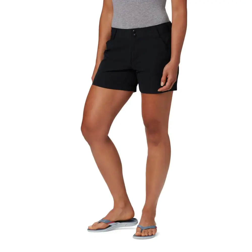 Columbia Womens Coral Point III Shorts Black 12 - Black / 12 Long
