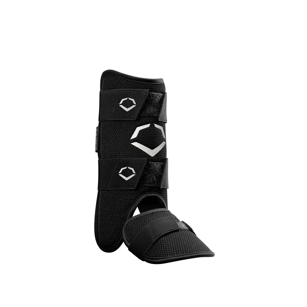 EvoShield Youth PRO-SRZ Batters Leg Guard - Black - Utility / Black / Youth