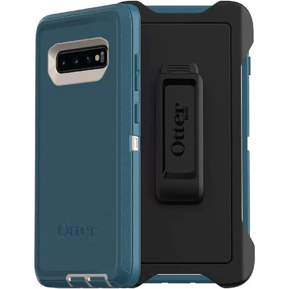 OtterBox Defender Series Screenless Edition Case for Galaxy S10+ (Only) - Holster Clip Included - Non-Retail Packaging