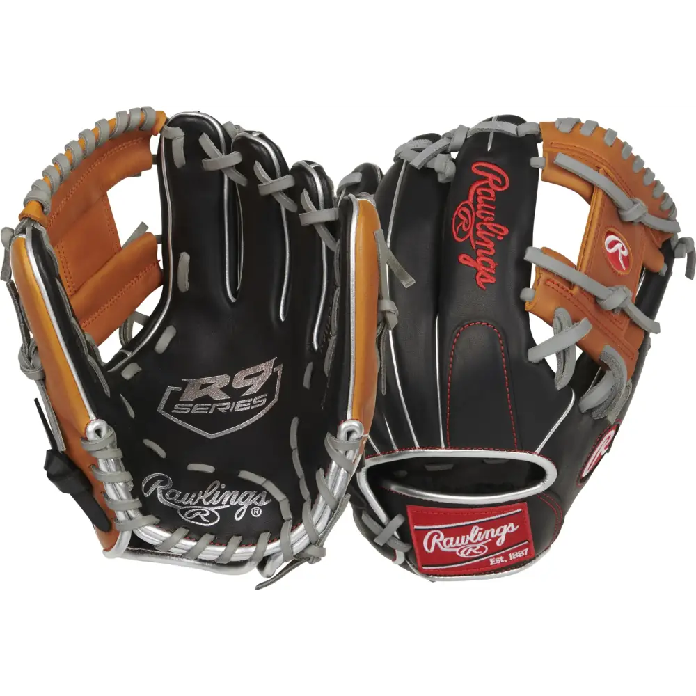 Rawlings | R9 CONTOUR Baseball Glove | 11.25’’ | Pro I-Web | Right Hand Throw - n/a