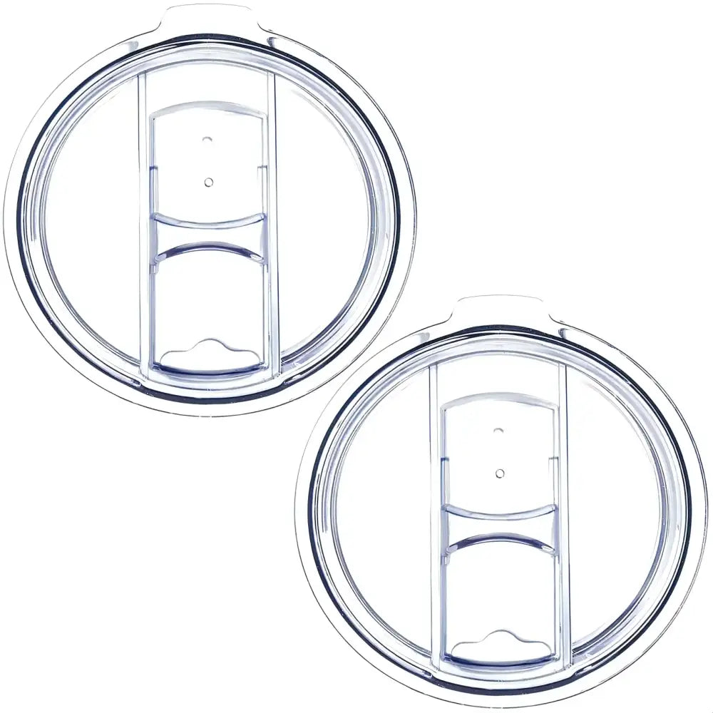sweetfamily 2 Replacement Lids for Stainless Steel Tumbler Travel Cup3.1 to 3.15 INCH Cup Mouth Compatible with YETI