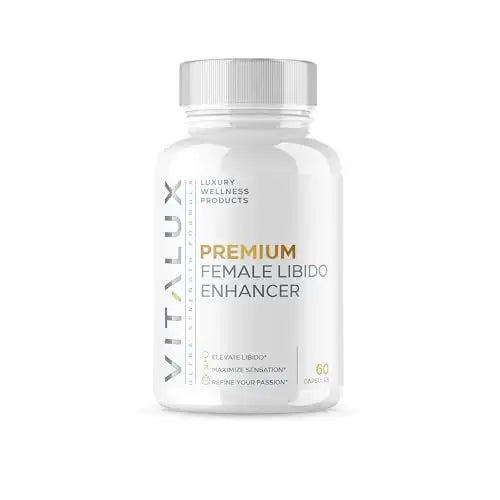 VITALUX || #1 New Premium Libido Booster for Women Supplement || Aphrodisiac Boost Mood & Balance Hormones | Ultra