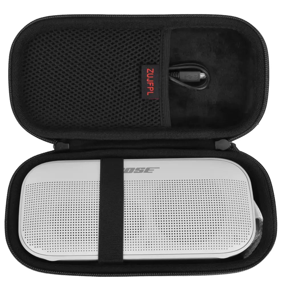 ZUJFPL Hard EVA Case Compatible with Bose SoundLink Flex 2nd Gen/Bose SoundLink Flex Bluetooth Speaker Waterproof