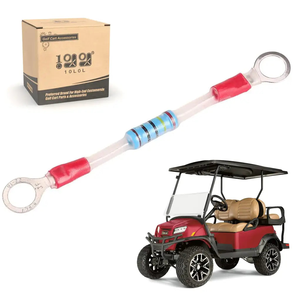 10L0L Golf Cart Solenoid Resistor for Golf Cart EZGO Columbia Club Car (1990 Up) Solenoid Resistor Assembly Replaces