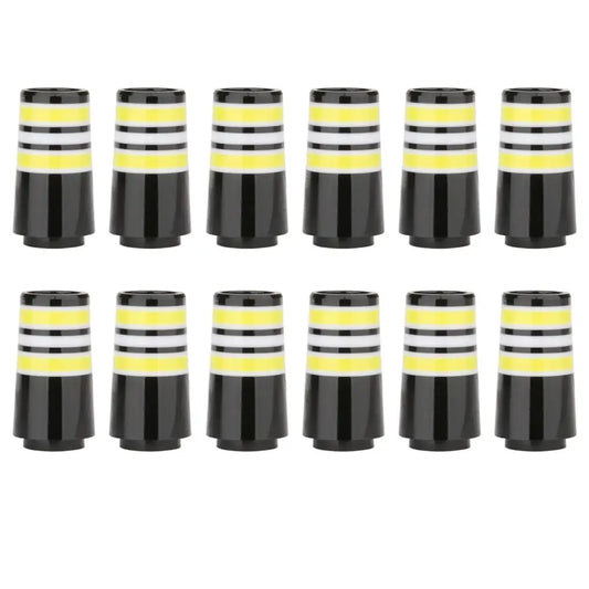 12pcs/Pack Custom Tip 0.355 Golf Ferrules Fit Taper Tip Iron Wedge for Taylormade Titleist Ping Cobra Mizuno etc Golf