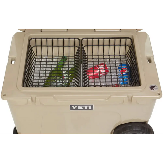 2-Pack Cooler Basket for YETI Tundra Haul Double Cooler Rack for Double Storage Dry-Goods Basket for YETI Wheeled
