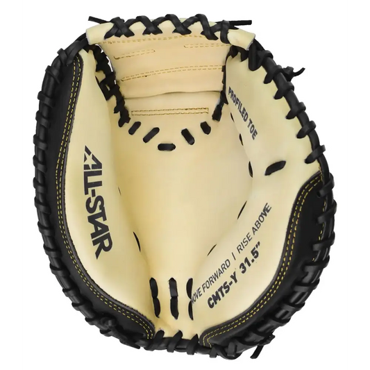 All-Star Top Star Series Catching Mitt - Left Hand Throw Adult - Baseball Glove Catchers Mitt - Left Hand / 33.5’’