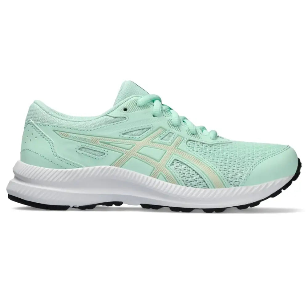 ASICS Kids Contend 8 Grade School Running Shoes 6.5 Mint Tint/Champagne - Mint Tint/Champagne / 6.5 Big Kid