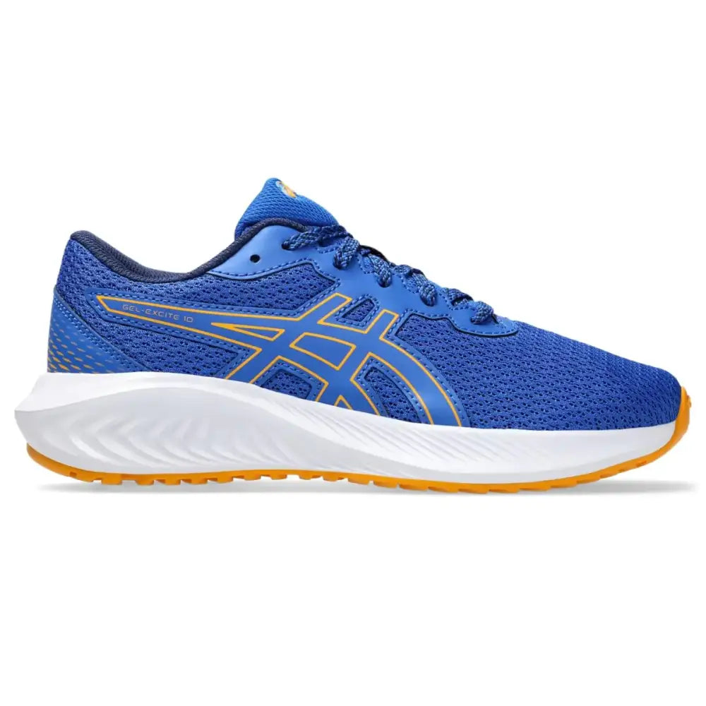 ASICS Kids Gel-Excite 10 Grade School Running Shoes 6 Illusion Blue/Amber - Illusion Blue/Amber / 6 Big Kid