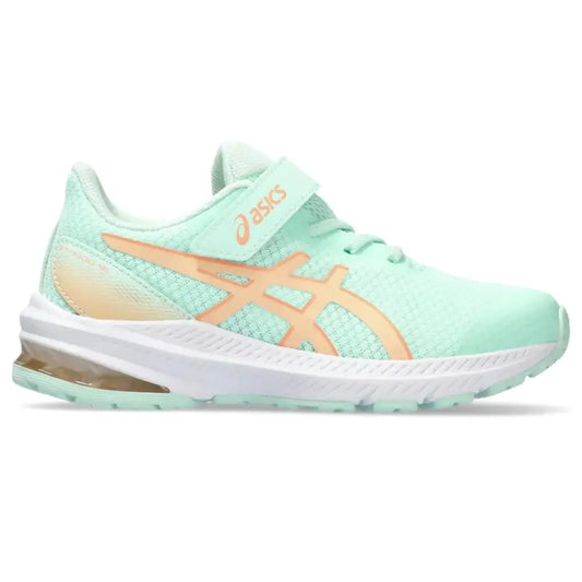 ASICS Kids GT-1000 12 Pre-School Running Shoes 2 Mint Tint/Apricot Crush - Mint Tint/Apricot Crush / 2 Little Kid