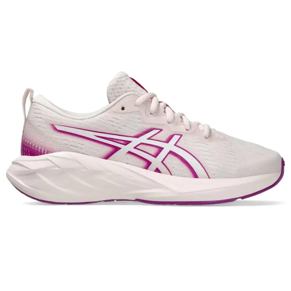ASICS Kids NOVABLAST 4 Grade School Running Shoes 1 Pale Pink/White - Pale Pink/White / 1 Big Kid