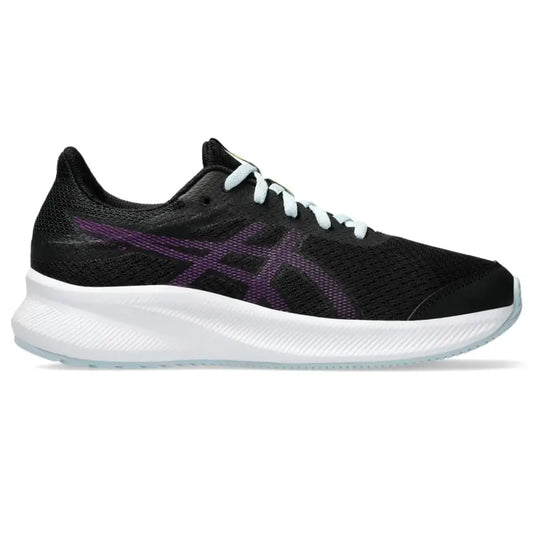 ASICS Kids Patriot 13 Grade School Running Shoes 4 Black/DEEP Mauve - Black/Deep Mauve / 4 Big Kid