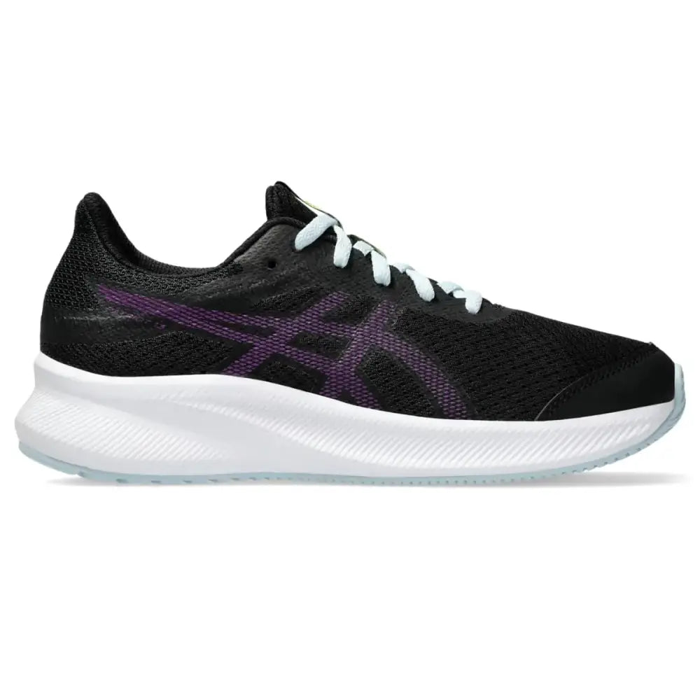 ASICS Kids Patriot 13 Grade School Running Shoes 4 Black/DEEP Mauve - Black/Deep Mauve / 4 Big Kid