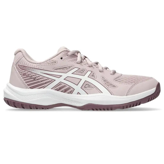 ASICS Kids Upcourt 6 Grade School Volleyball Shoes 6.5 Watershed Rose/White - Watershed Rose/White / 6.5 Big Kid