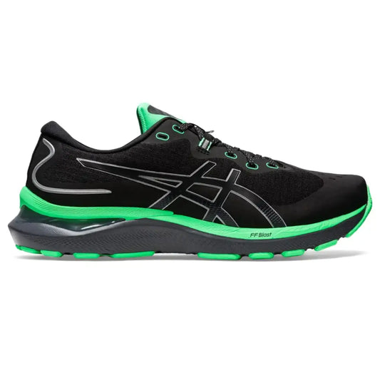ASICS Mens Gel-Cumulus 24 Running Shoes 12 Black/New Leaf - Black/New Leaf / 12