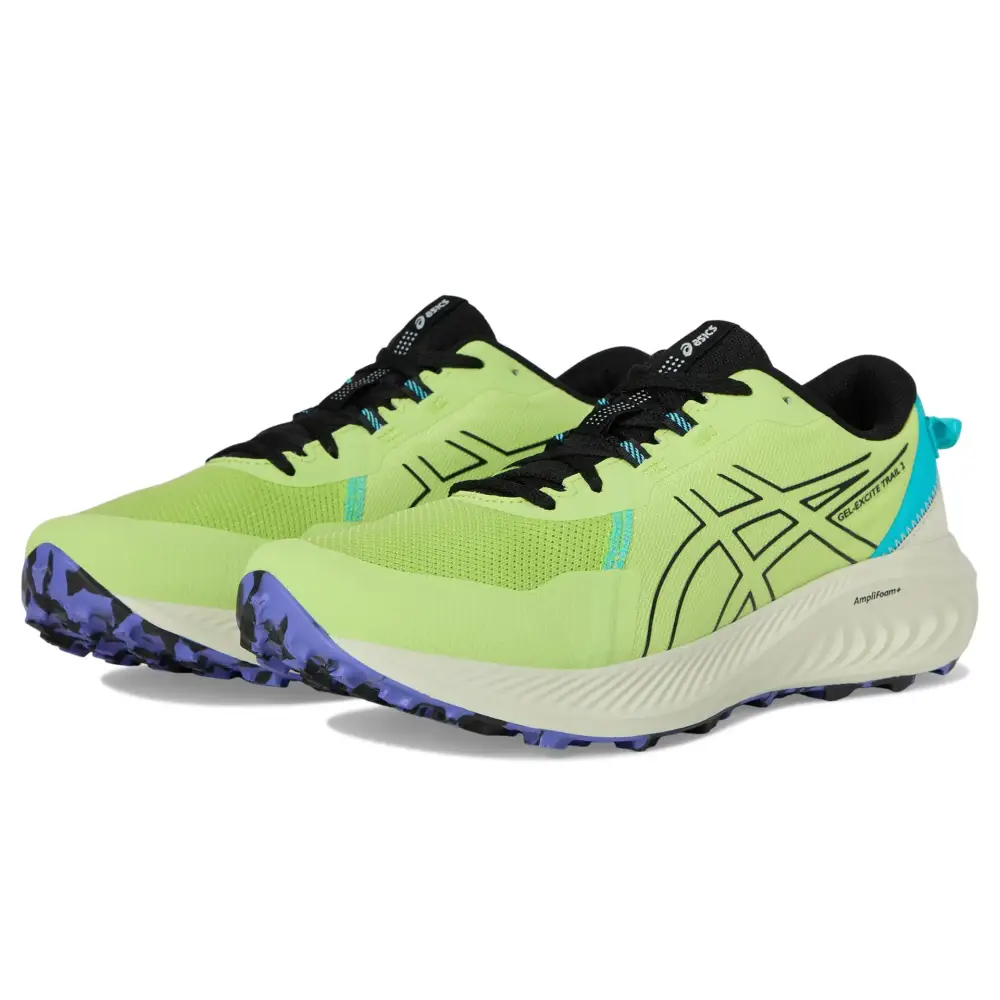 ASICS Mens Gel-Excite Trail 2 Running Shoes 10.5 Lime Green/Black - Lime Green/Black / 10.5