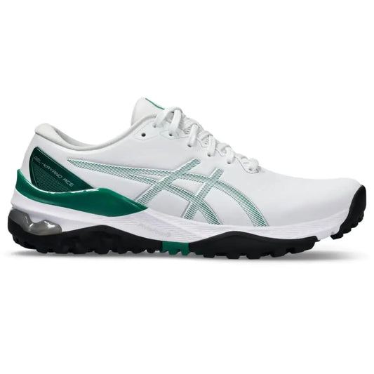 ASICS Mens Gel-Kayano ACE 2 Golf 9 White/Forest Green - White/Forest Green / 9
