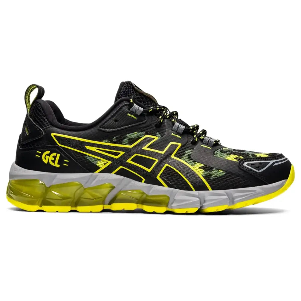 ASICS Mens GEL-QUANTUM 180 Shoes 8.5 BLACK/SOUR YUZU - Black/Yellow / 8.5