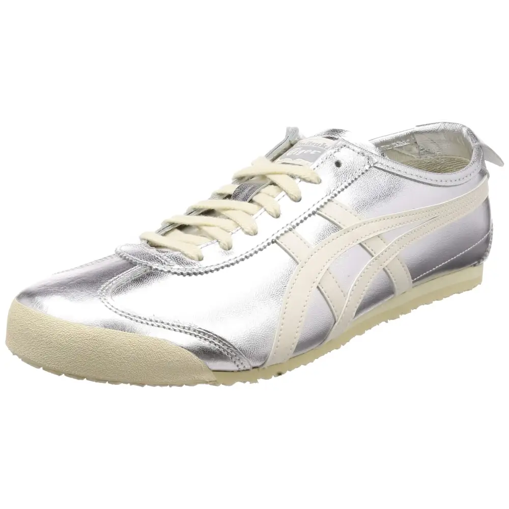 ASICS Mens Mexico 66 Silver/Off-White 9 D(M) US - Silver/Off White / 9