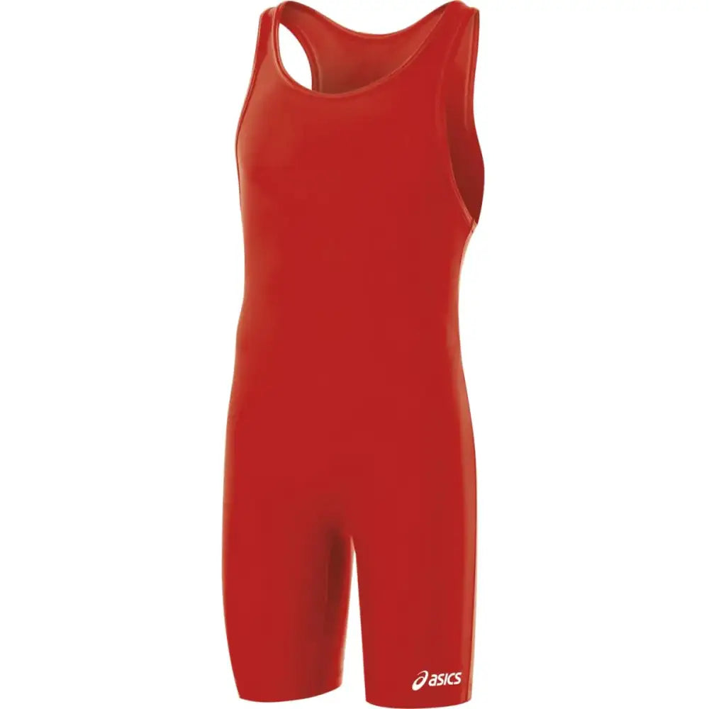 ASICS Mens Solid Modified Singlet Red XX-Large - Red / XX-Large