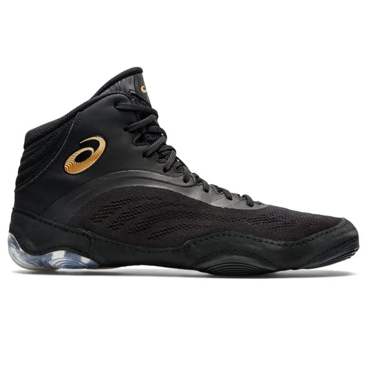 ASICS Mens Split Elite Wrestling Shoes 10 Black/Pure Gold - Black/Pure Gold / 10