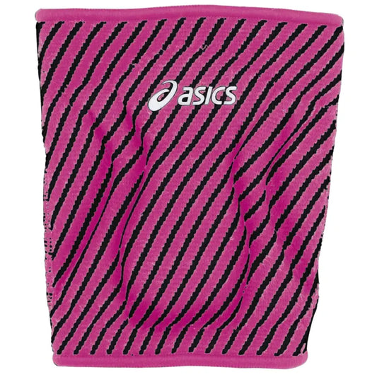 ASICS Replay Reversible Knee Pad One Size Fits All Pink Glow/Black - Pink Glow/Black / One Size