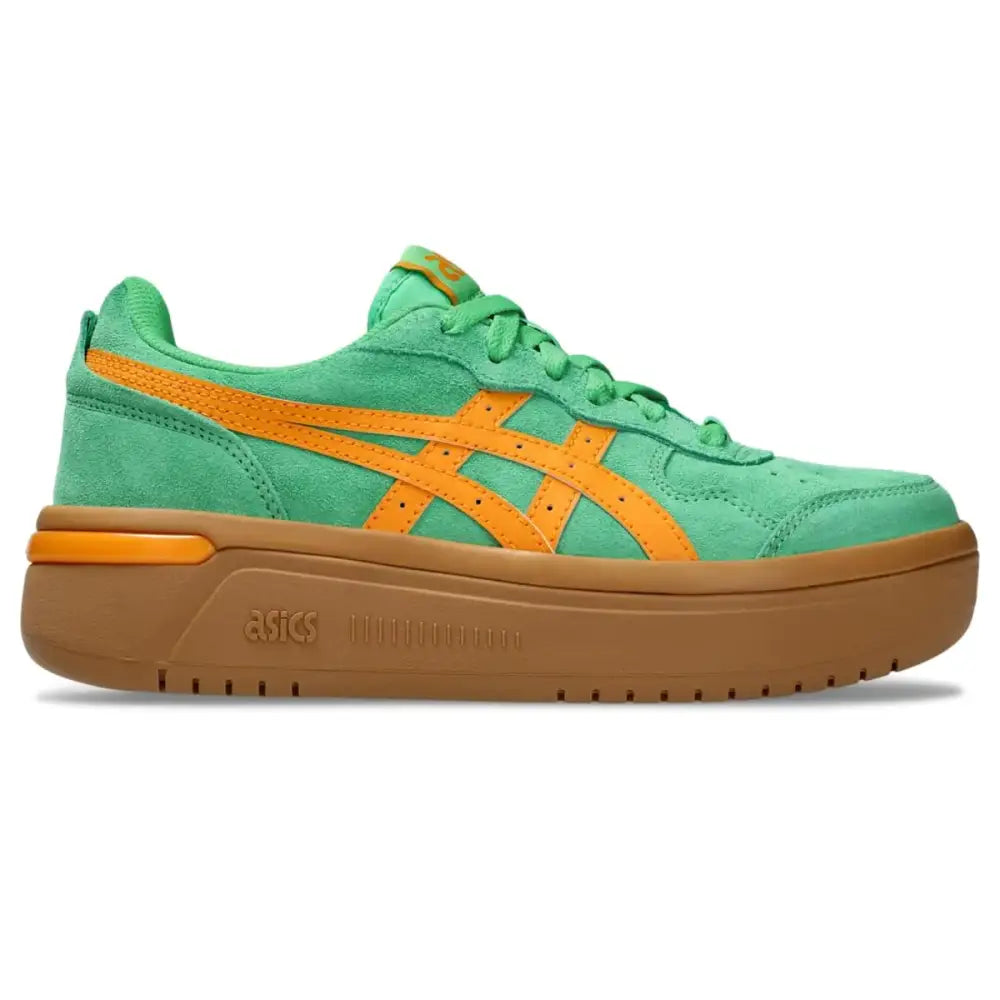 ASICS Unisex Japan S ST Sportstyle Shoes 4 Tourmaline/Fellow Yellow - Tourmaline/Fellow Yellow / 5.5 Wide Women/4 Men