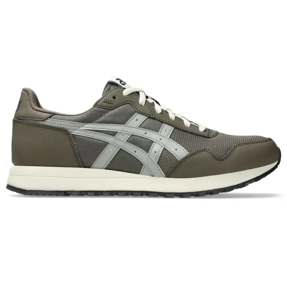 ASICS Unisex Tiger Runner II Sportstyle Shoes 9.5 Dark Taupe/Seal Grey - Dark Taupe/Seal Grey / 11 Wide Women/9.5 Men