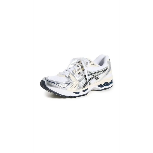 ASICS Womens Gel-Kayano 14 Sportstyle Shoes 6 White/Midnight - White/Midnight / 6