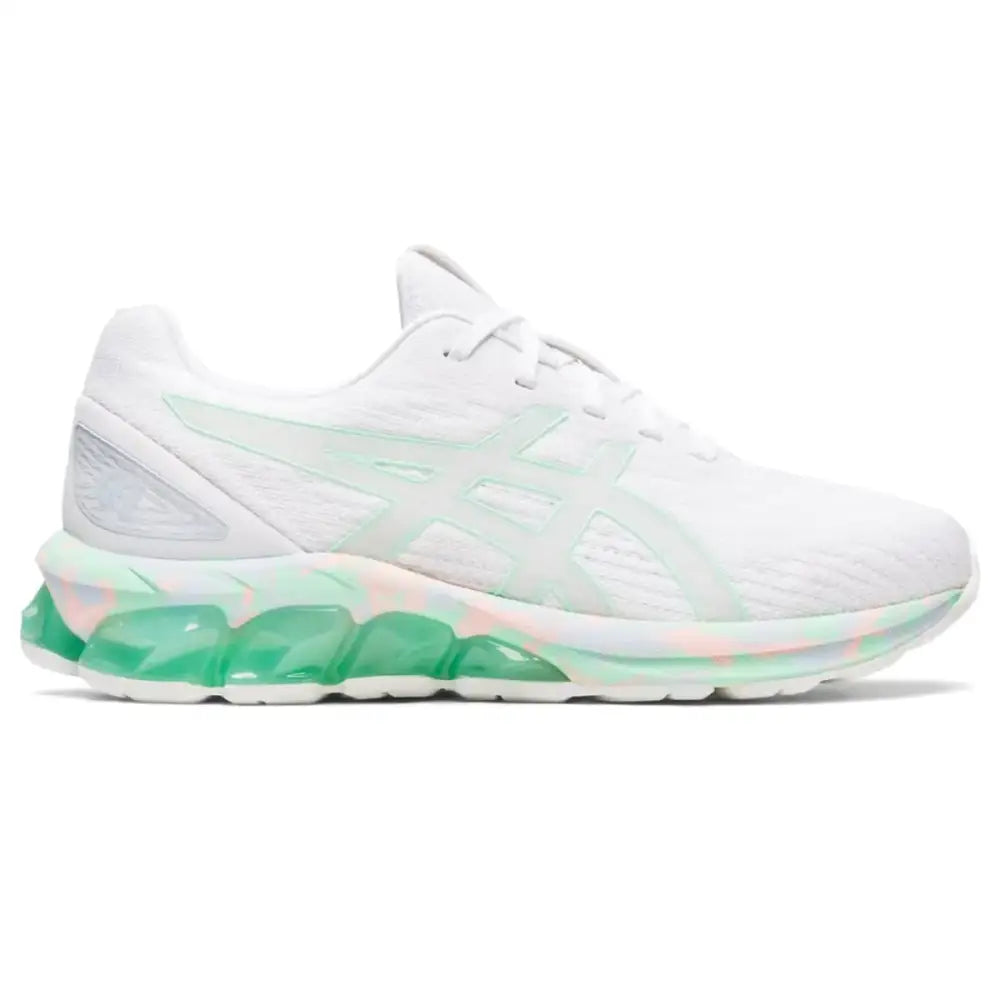 ASICS Womens Gel-Quantum 180 VII Sportstyle Shoes 8.5 White/ICE Green - White/Ice Green / 8.5