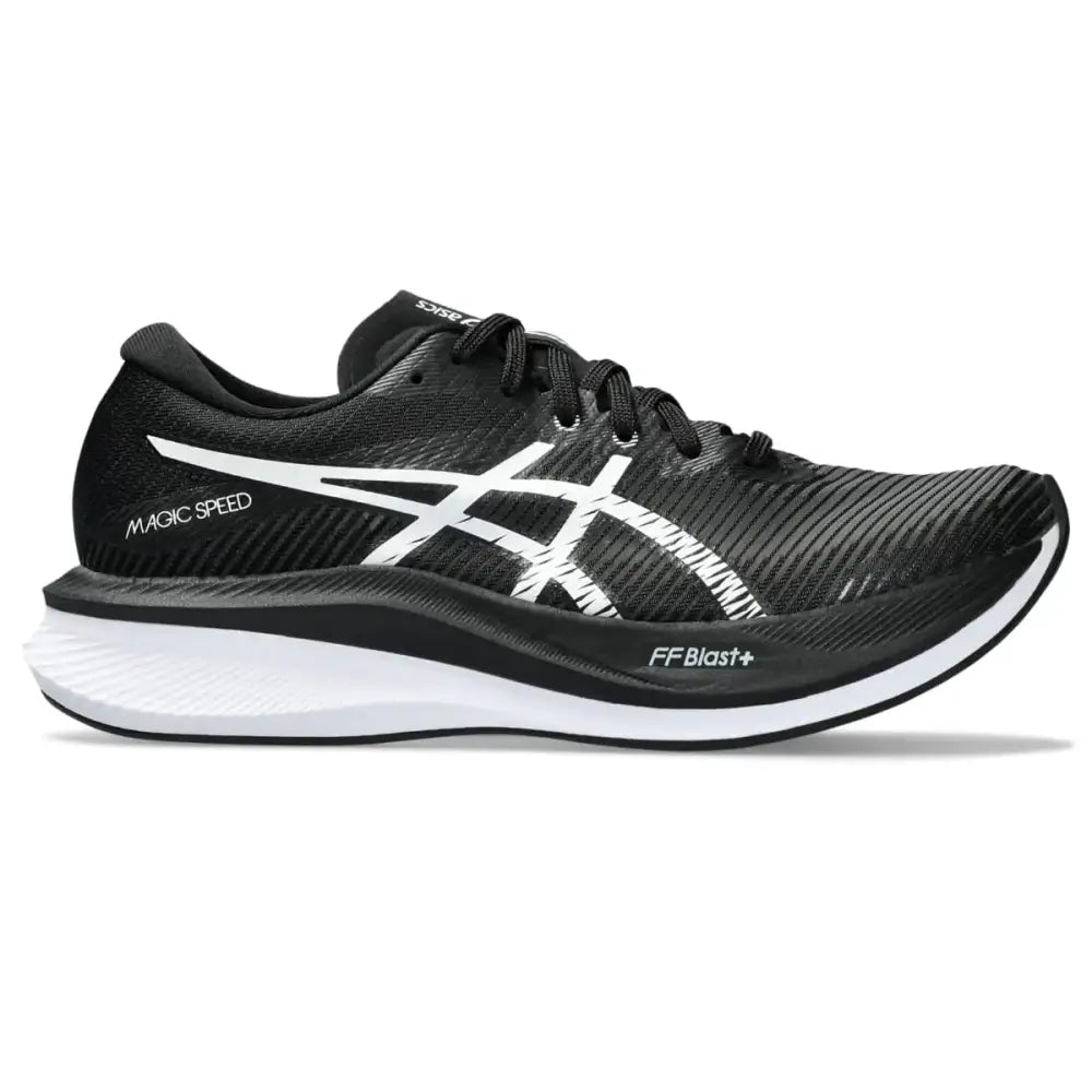 ASICS Womens Magic Speed 3 Shoes 9 Black/White - Black/White / 9