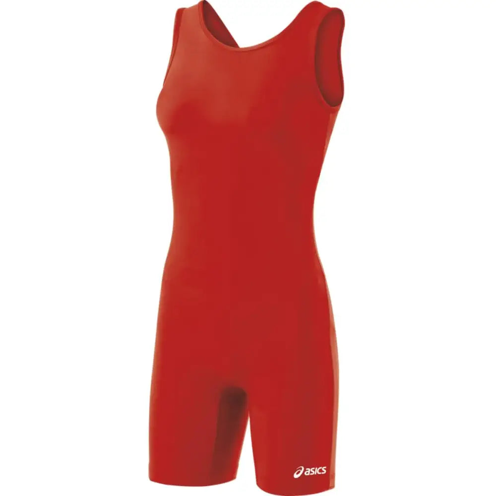 ASICS Womens Solid Modified Singlet Red Medium - Red / Medium