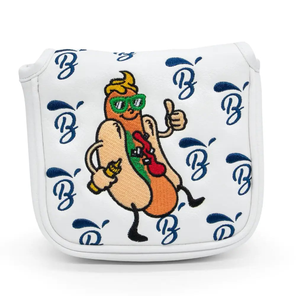 BAIRBRE Golf Putter Covers Hotdog Golf Mallet Putter Headcover Blade Putter Covers Leather Golf Headcover with Magnetic