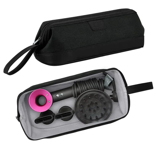 BUBM Travel Case Compatible with Dyson Airwrap & Curling Iron Portable Hair Dryer Carrying Bag Waterproof Storage