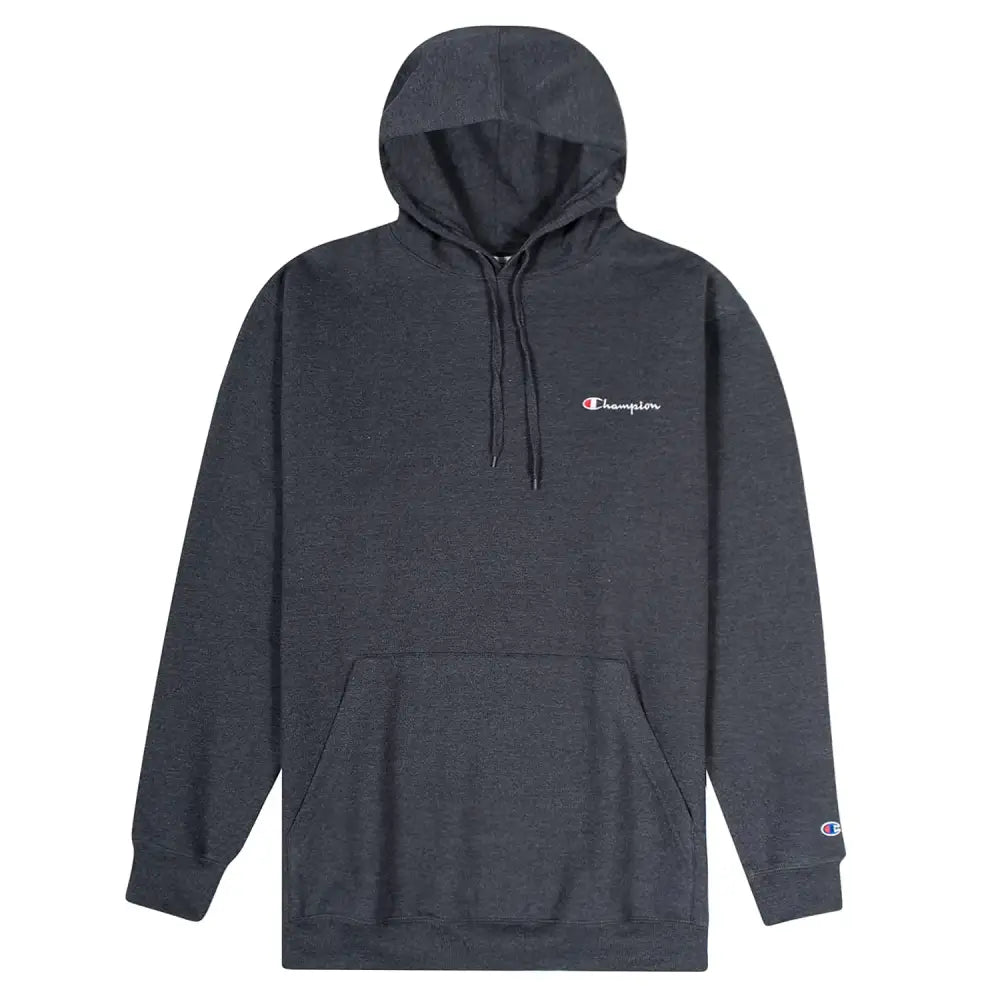 Champion Big and Tall Hoodies for Men – Embroidered Pullover Hoodies Sweatshirt Charcoal Heather - Charcoal Heather
