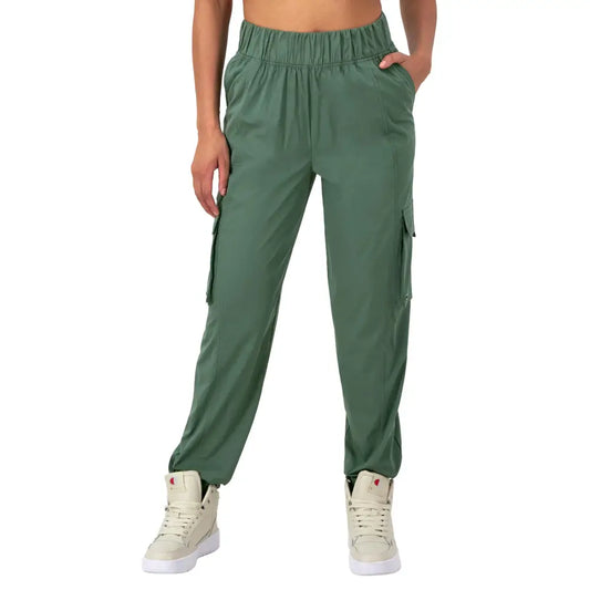 Champion Lightweight Cargo Pockets for Women Casual Pants 29’’ Nurture Green Small - Nurture Green / Small