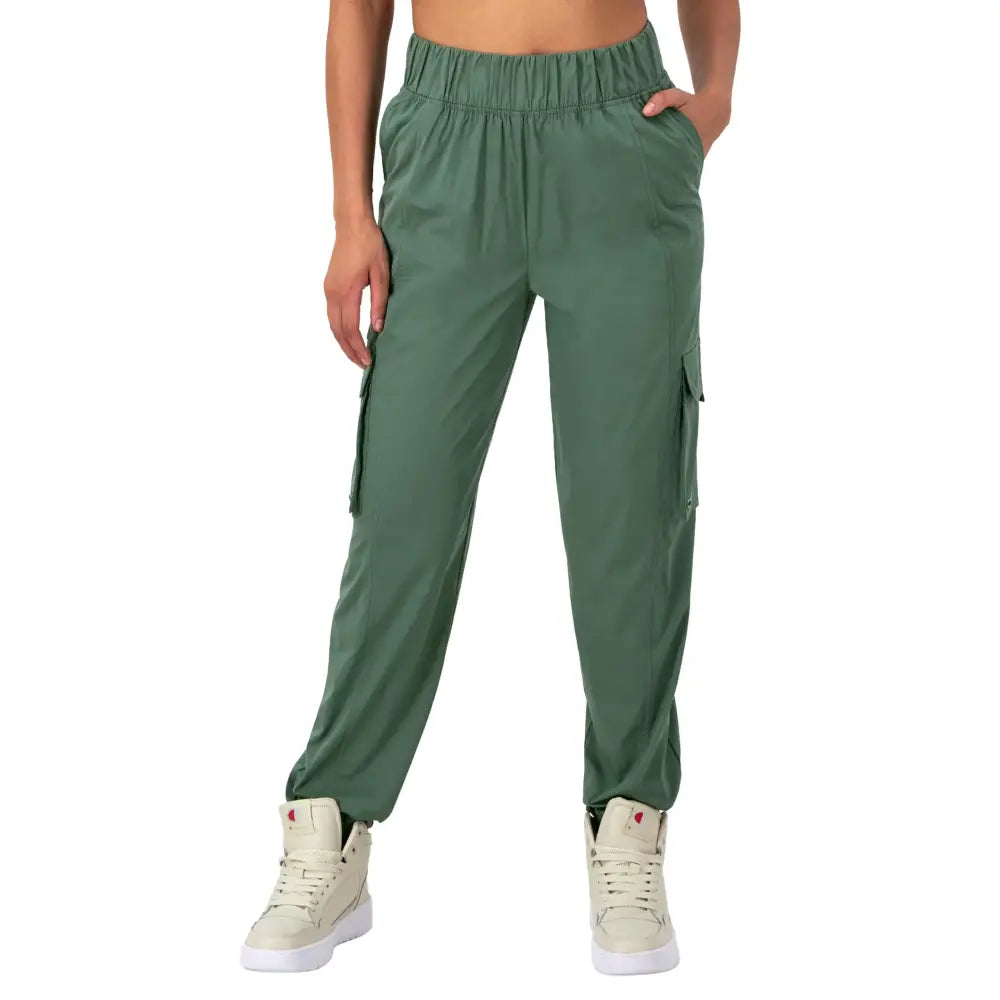Champion Lightweight Cargo Pockets for Women Casual Pants 29’’ Nurture Green Small - Nurture Green / Small