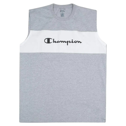 Champion Sleeveless Shirts for Men Big and Tall – Tank Top Muscle Shirts for Men Heather Grey - Heather Grey / 2X