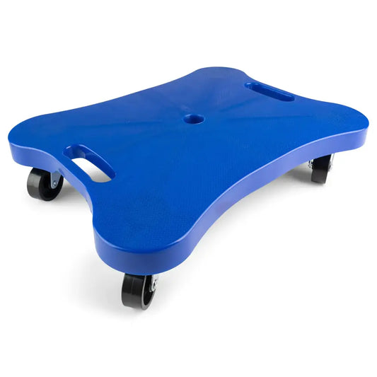 Champion Sports - CHSPGH1216 Plastic Scooter Board with Contoured Handles Blue 16 x 12 x 3 inches - n/a