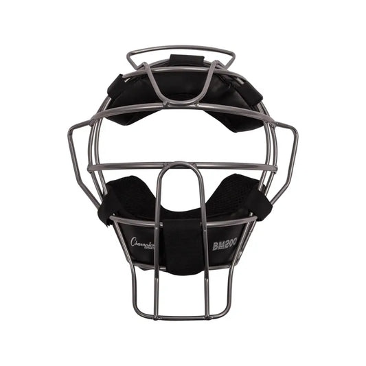 Champion Sports Lightweight Umpire Face Mask Silver - Lightweight / Silver