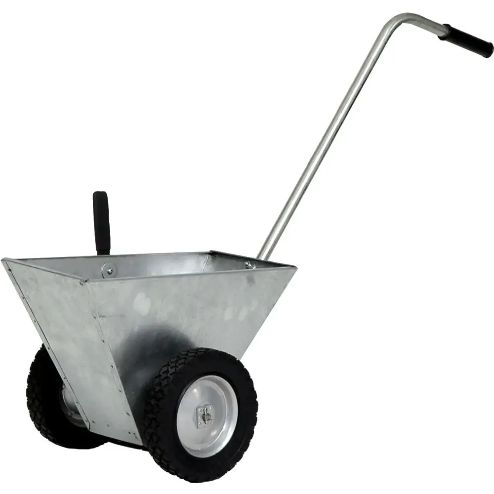 Champion Sports LMD25 Pro Dry Line Marker25lb CapacitySteelSilver - Pro Steel Dry Line Marker 25 LBS Capacity