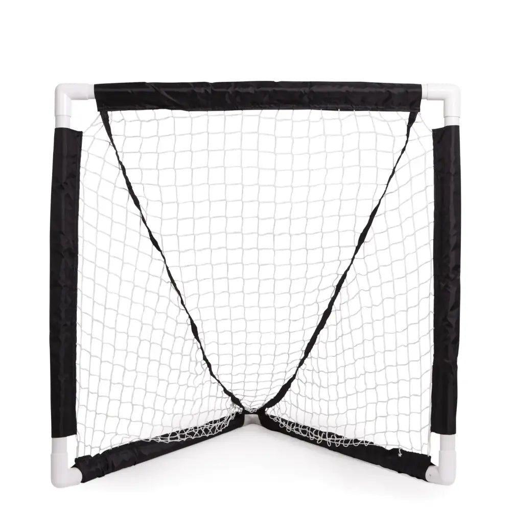 Champion Sports Mini Lacrosse Goal: Kids Gear Backyard Shooting Practice Net Black 8.3 - n/a