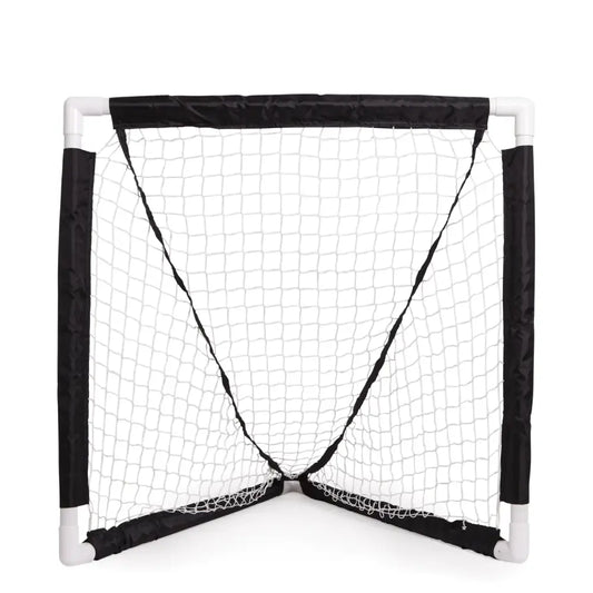 Champion Sports Mini Lacrosse Goal: Kids Gear Backyard Shooting Practice Net Black 8.3 - n/a