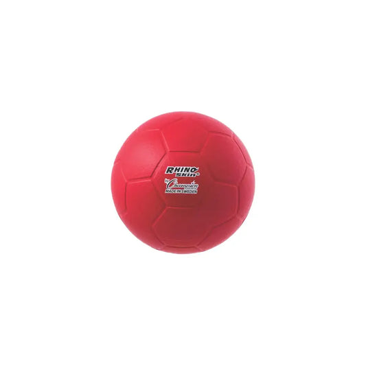 Champion Sports Rhino Skin Molded Foam Size 4 Soccer Ball Red - n/a