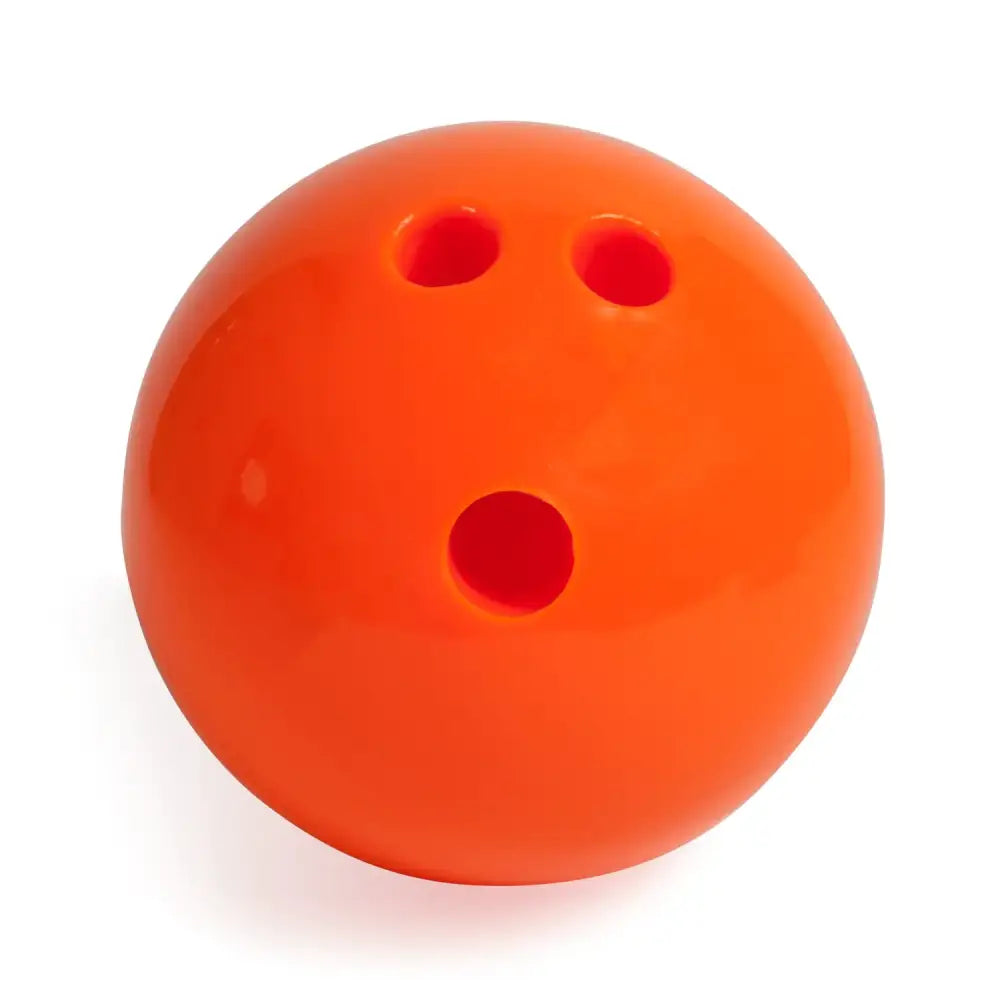 Champion Sports Rubberized Plastic Bowling Ball - 3 LB Orange - Orange (3 Pound)